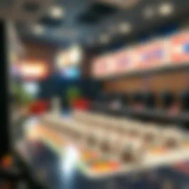 Illustration of applications in gaming industries