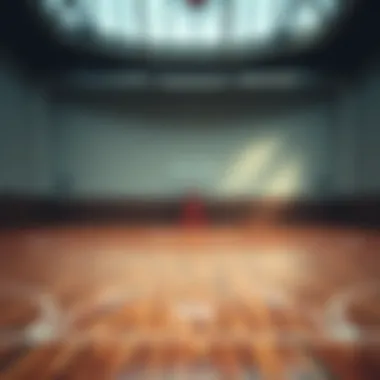 Basketball court layout and rules