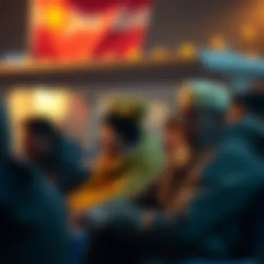 Community Role in Recovery Illustration of community support for addiction recovery