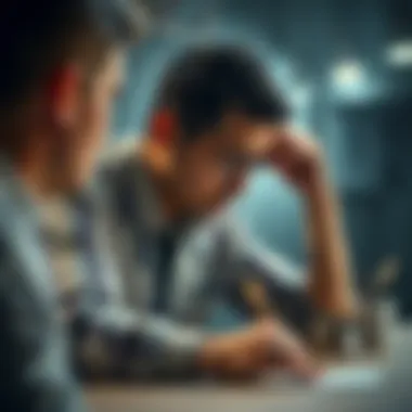 Graphical illustration of decision-making process