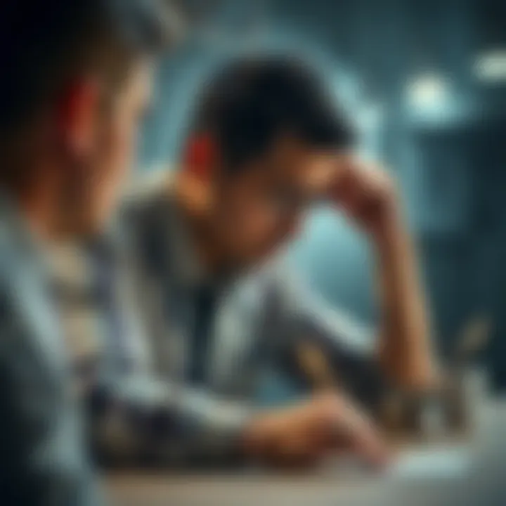 Graphical illustration of decision-making process