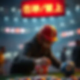 Visual representation of betting strategies