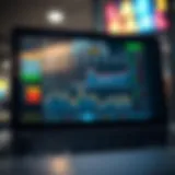 Eos Powerball analysis on a digital screen