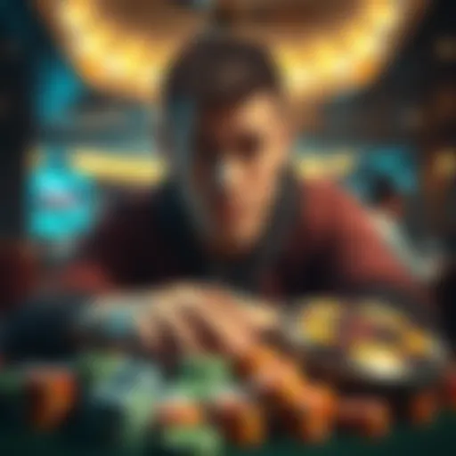 Symbolic representation of gambling activities