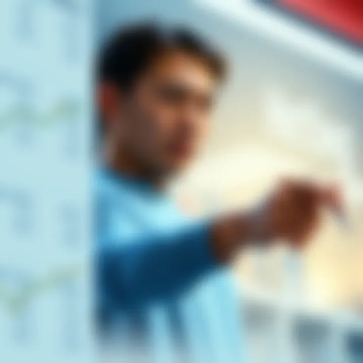 Historical data comparison chart