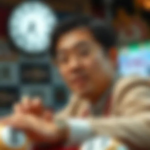 The essence of Korean Lotto history represented visually