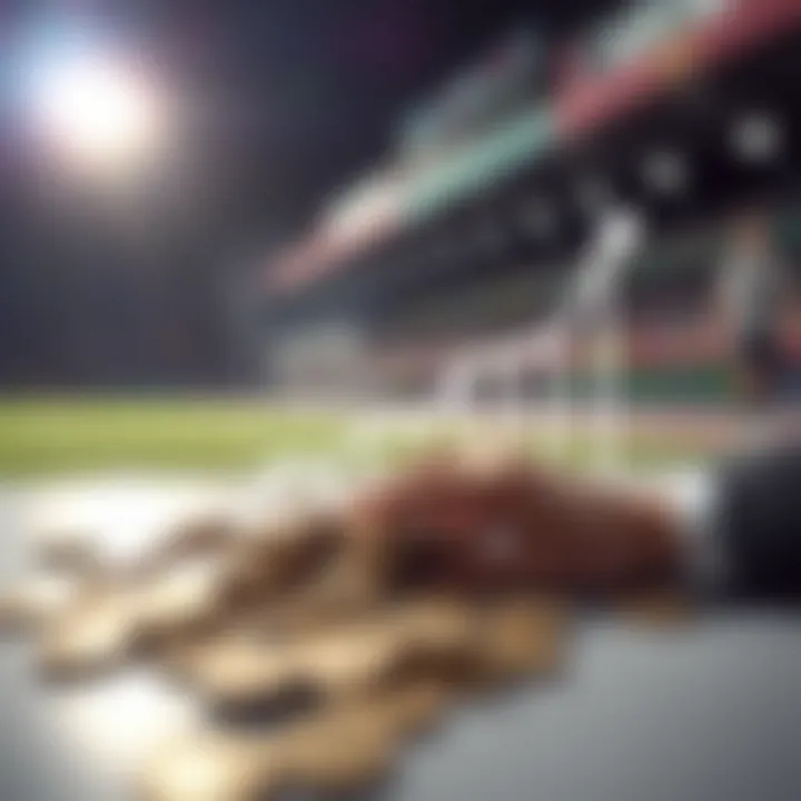 Graph illustrating the long-term investment value of pension lottery