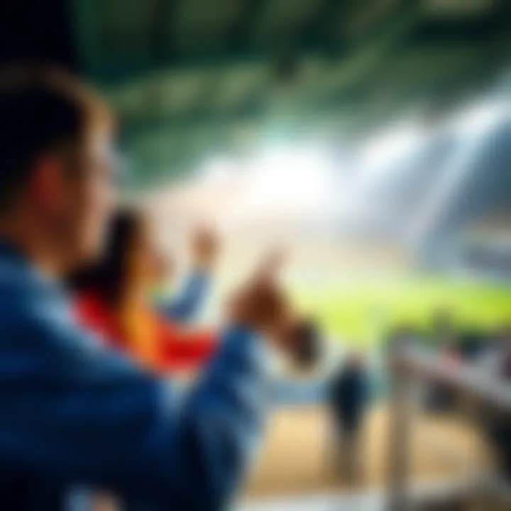 Community interaction and information sharing about lottery betting