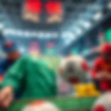 An illustration showcasing various strategic approaches to lottery betting