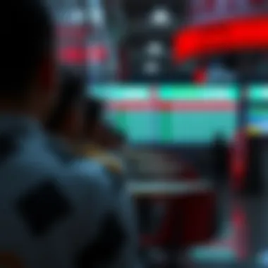 Visual analysis of lottery features