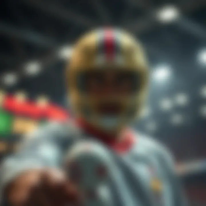 Visual representation of financial stability through lottery