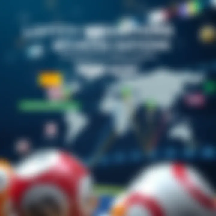 Infographic depicting the differences in lottery regulations across various nations