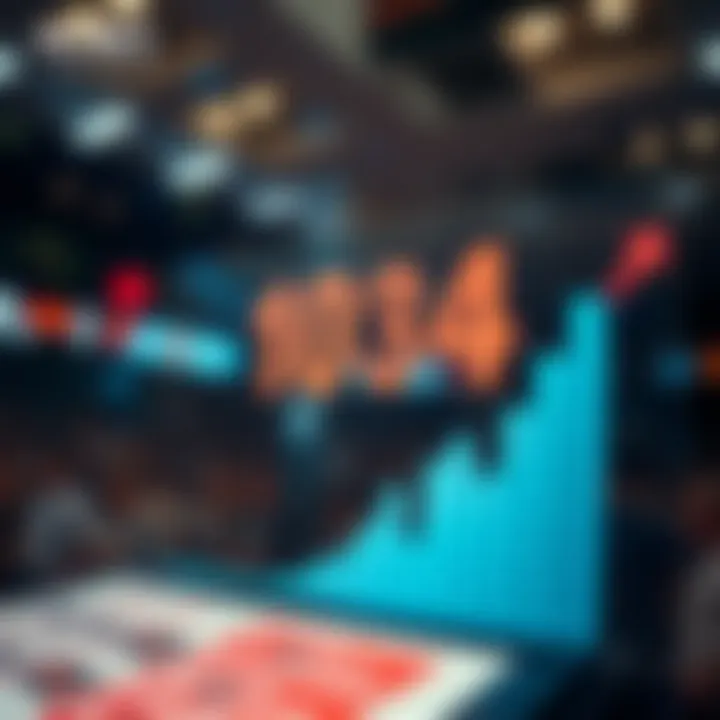 Statistical data visualizing winning numbers