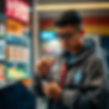 Visual representation of lottery ticket verification