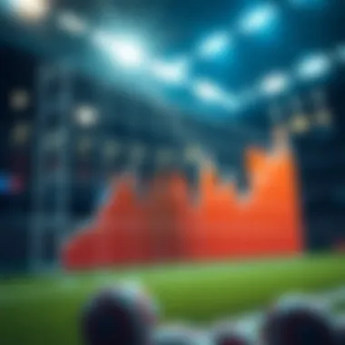 Graph depicting statistical trends in lotto results