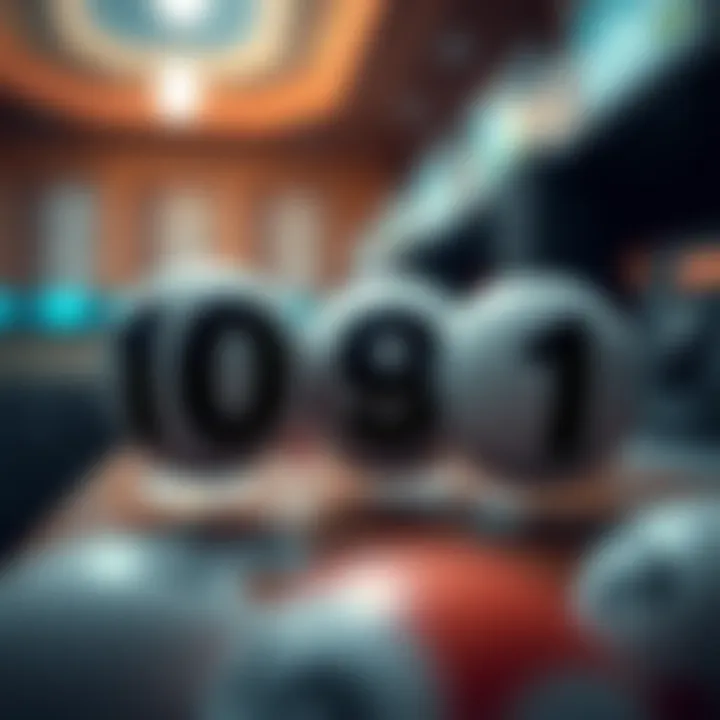 Pattern recognition in lottery numbers