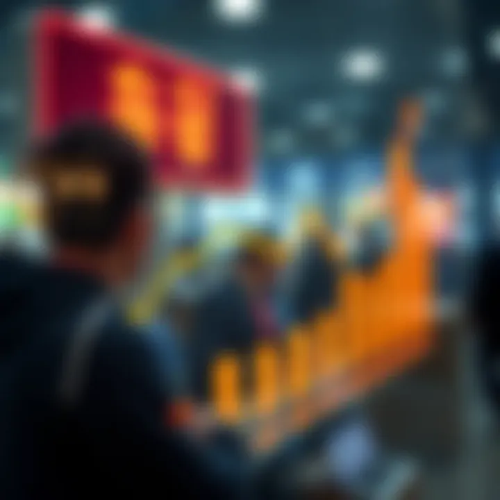 Graph showing the impact of automated lottery on betting trends in South Korea