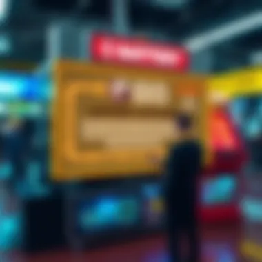 Visual diagram showing the mechanics of automated lottery systems