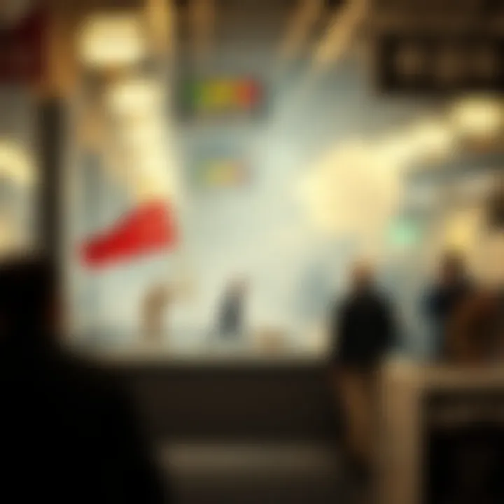 Illustration depicting the evolution of lottery throughout history