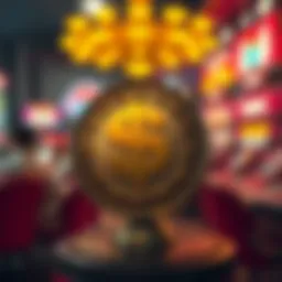 Symbol of lottery winnings