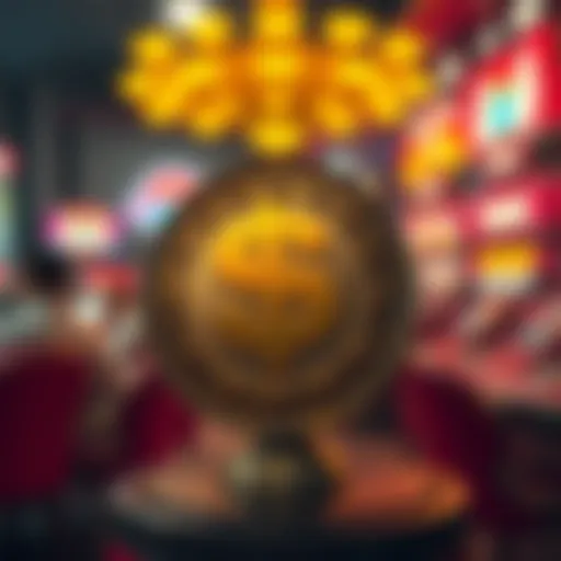 Symbol of lottery winnings