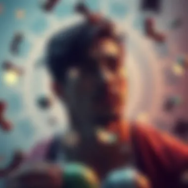 Exploring the Concept of Luck in Lotto Conceptual illustration of luck and fortune with abstract elements