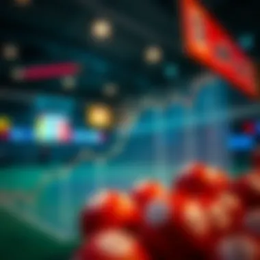 Graph showing trends in lottery odds and payouts