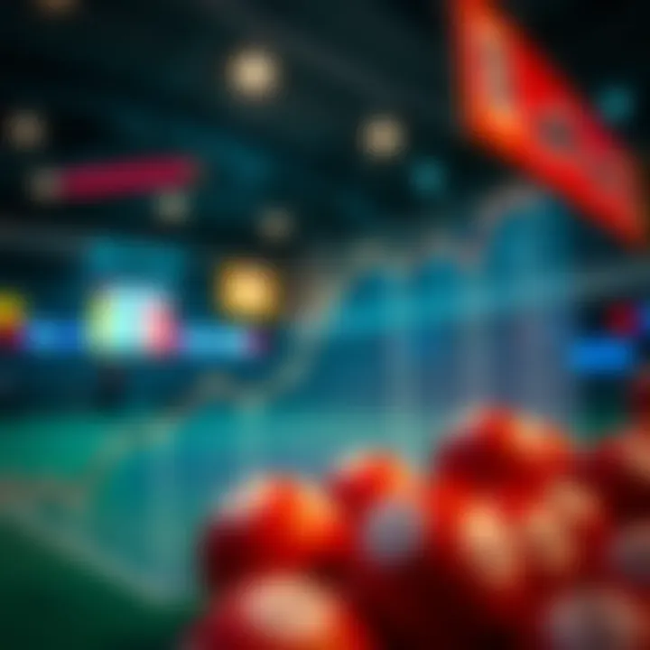 Graph showing trends in lottery odds and payouts