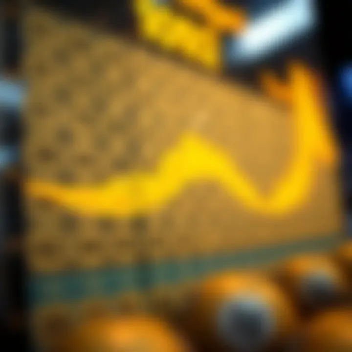 Graph showcasing winning number frequencies