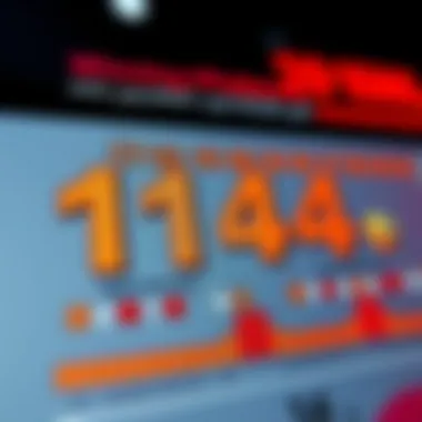 Winning Number Patterns Graph showcasing winning number patterns