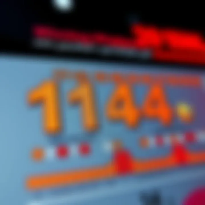 Winning Number Patterns Graph showcasing winning number patterns