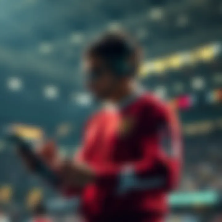 Technological Advancements in Betting Visual of technological advancements influencing betting platforms