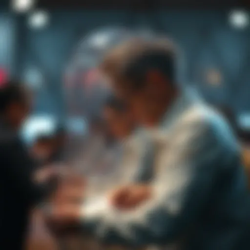 A conceptual illustration of pension lottery mechanics