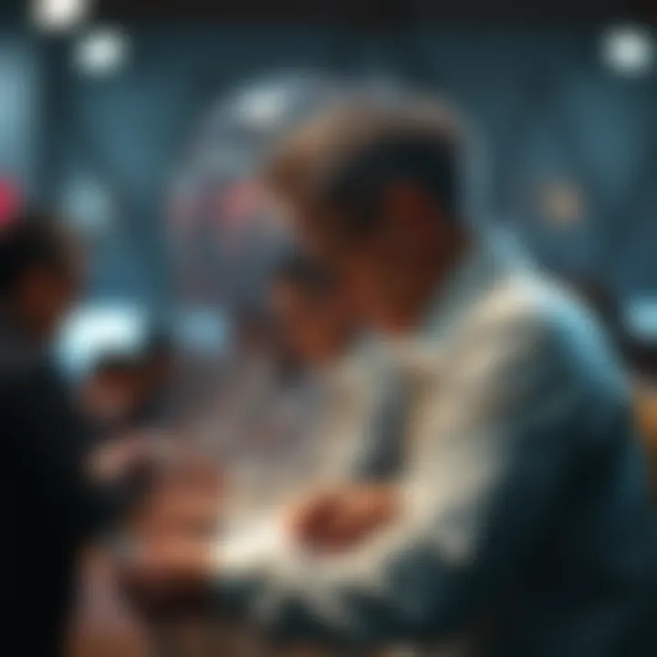 A conceptual illustration of pension lottery mechanics