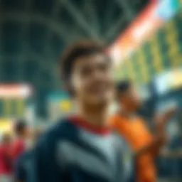 A vibrant playground showcasing the excitement of betting.