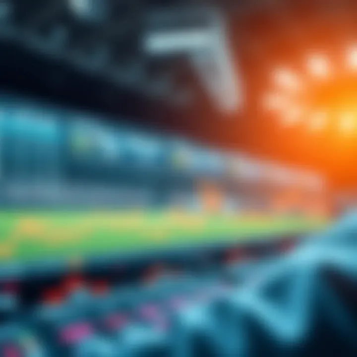 Data visualization for betting strategies