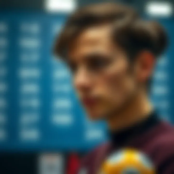 Visual representation of psychological factors in number selection