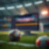 An overview of a sports betting platform interface