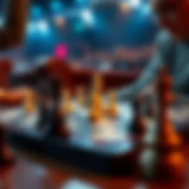 Techniques for Strategic Betting A strategic board game representing betting strategies.