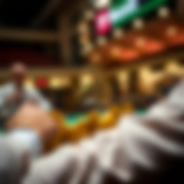 Visual representation of tax implications on winnings