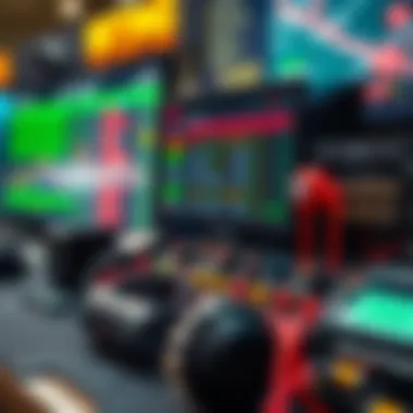 Technical components of betting display