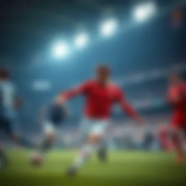 Technological advancements in sports broadcasting.