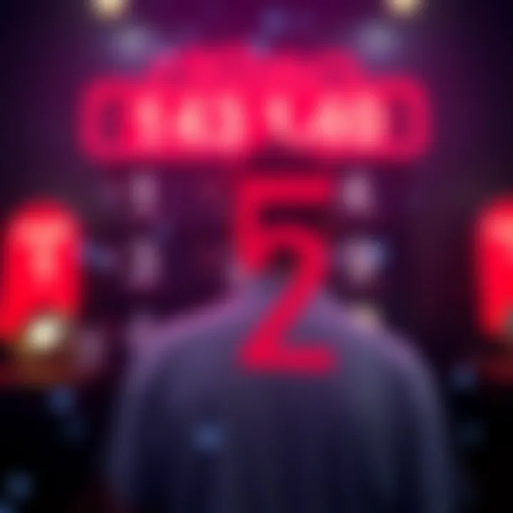 Artistic depiction of numbers in games of chance