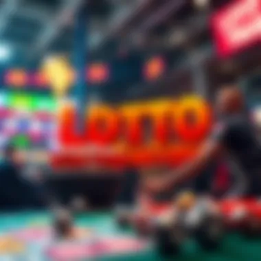 Visual representation of lotto strategies