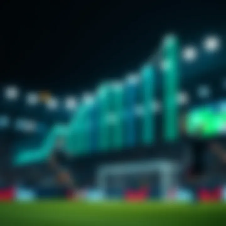 A graph illustrating increased traffic from optimized banners