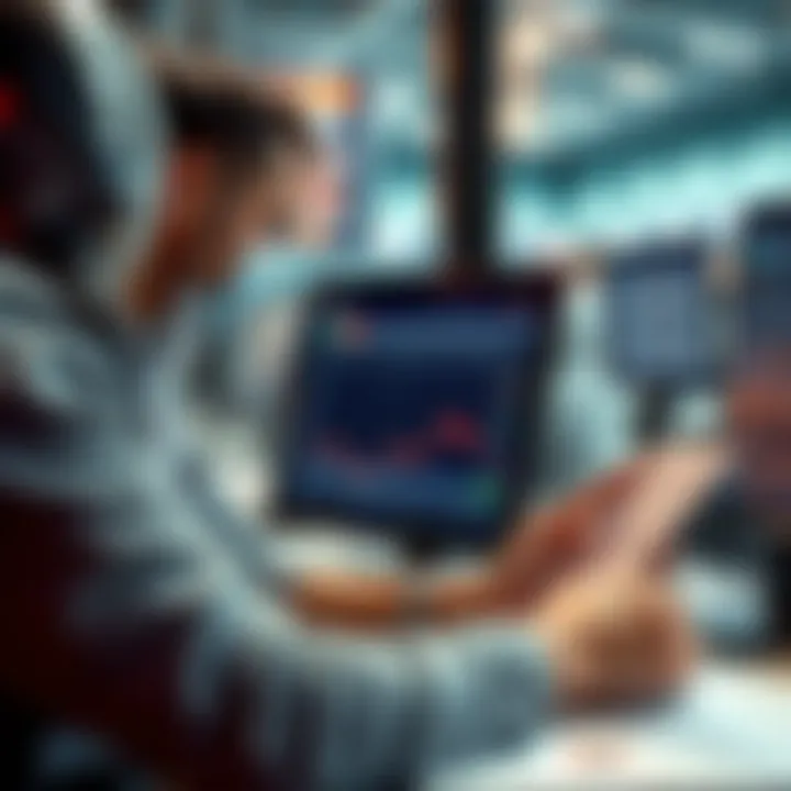 A user engaging with a betting strategy guide