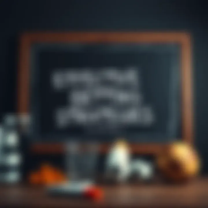 Strategic betting tips illustrated on a chalkboard