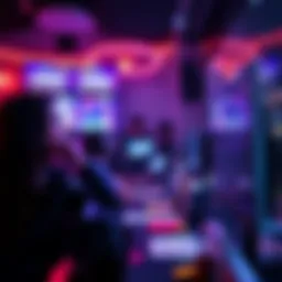 A vibrant Twitch stream featuring gambling activities