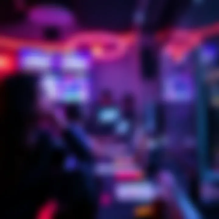 A vibrant Twitch stream featuring gambling activities