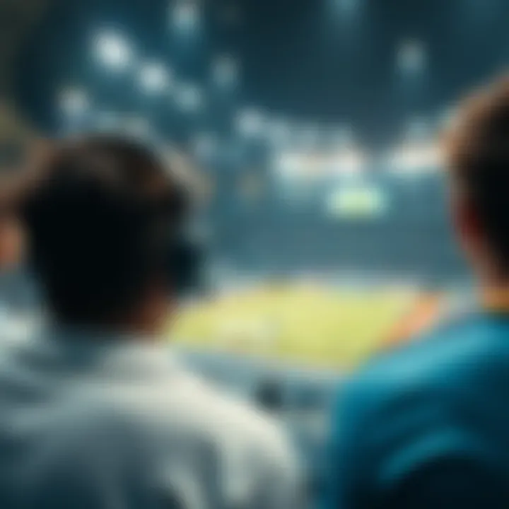 User-centric features in live sports TV services